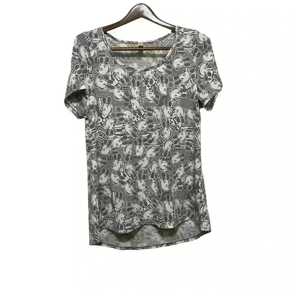 LuLaRoe Womens short sleeve graphic Mickey Mouse top, Size Large (L) - Picture 1 of 6